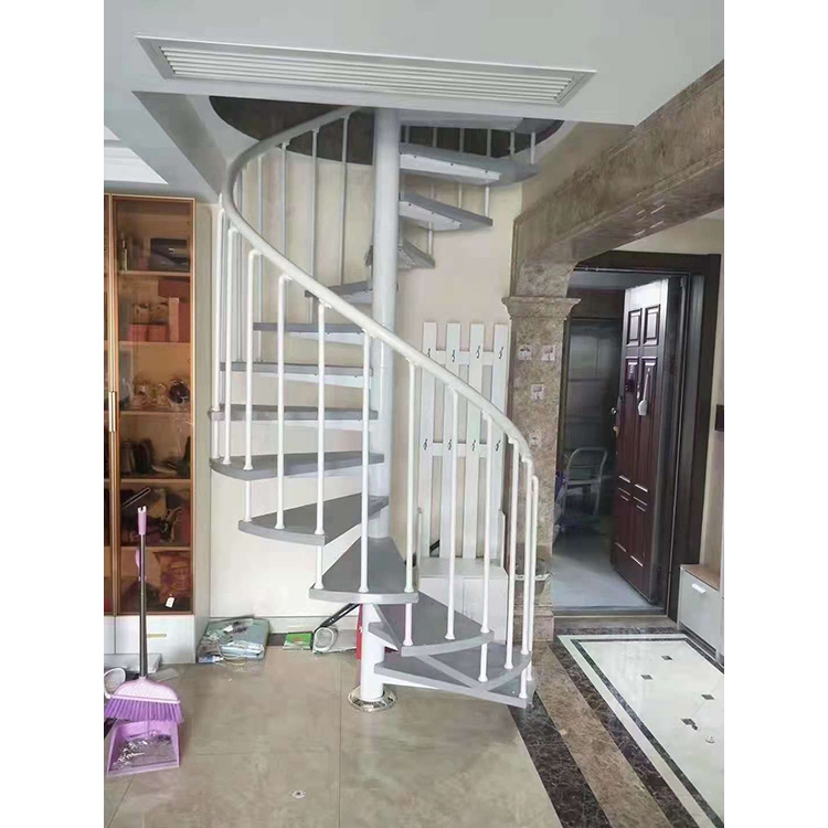 钢木楼梯厂家:旋转楼梯制作方法讲解