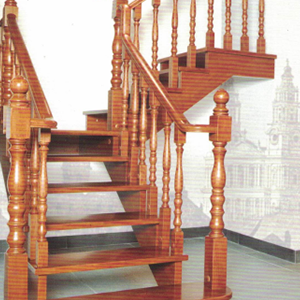 独具特色的旋转钢木楼梯的安装方法