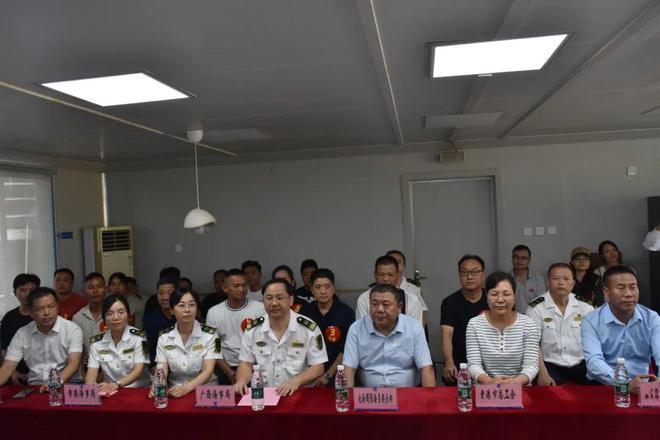 广西海事局依托西江船员水上综合服务站举办船员技能竞赛(图1)