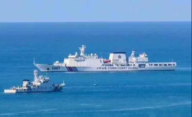Kaiyun：中菲黄岩岛海域对峙菲巡逻艇被中方逼退双方海上险些发生碰撞(图7)