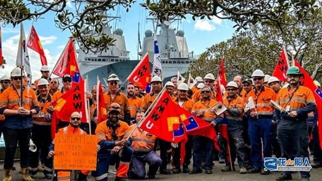 工资谈不拢工人又罢工造船进度继续延后(图1)