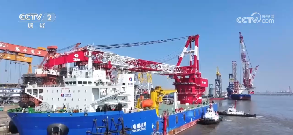 Kaiyun：“大力水手”+“深海巨人” 我国再添海上风电安装利器(图2)