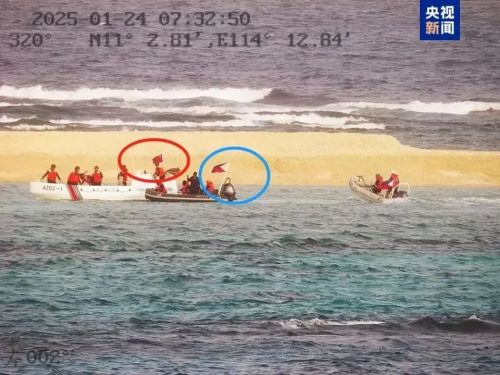 Kaiyun：又打起来了？中菲在铁线礁再次爆发冲突！中国海警登礁使用扫雷器清理垃圾(图3)