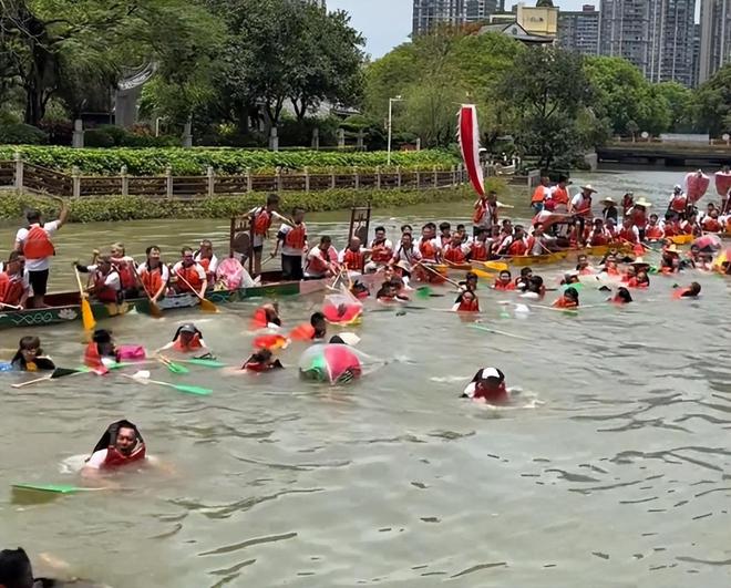 Kaiyun：猎德龙舟侧翻后续：传因洋女婿混入其中对手村子爆笑要记入族谱(图9)