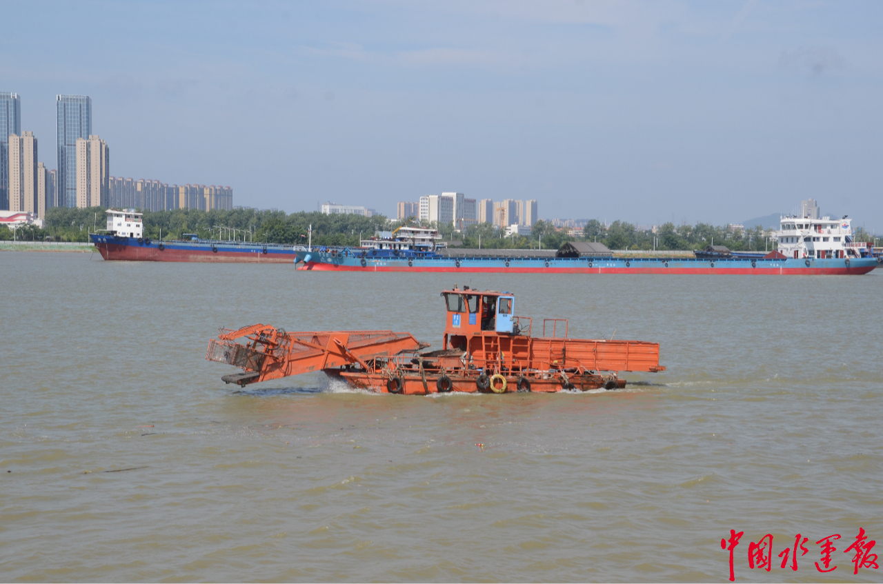 人工到智能捞垃圾收集油污水洁净湘江(图1)