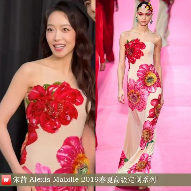 Kaiyun：10月明星高定礼服造型：刘亦菲、唐嫣、宋茜、杨幂、白鹿、周冬雨、舒淇(图22)