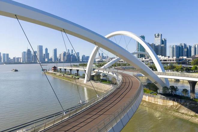 杭州新地标！扎哈事务所设计大运河“门户”一座绝美步行桥(图10)