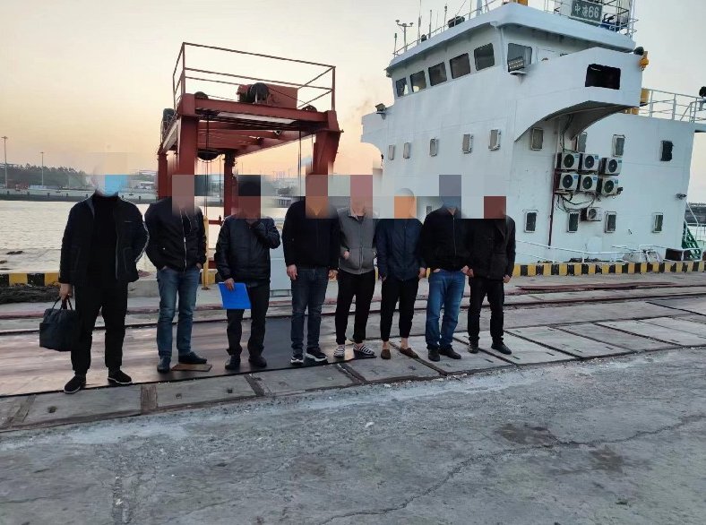 韩国籍货轮船员突病北海救助局成功救援(图1)